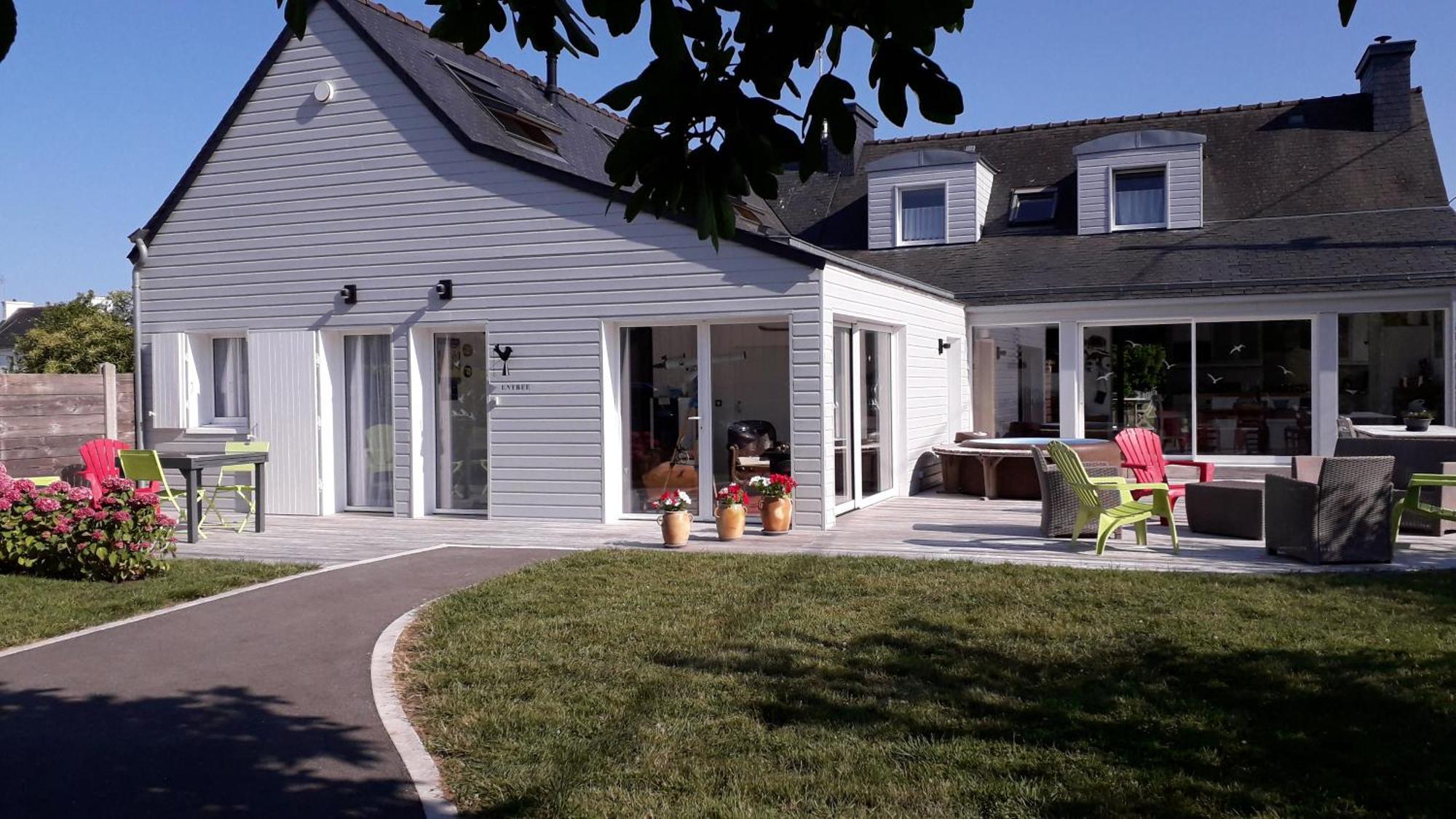 Bed and Breakfast Balade Oceane Loctudy Exterior foto